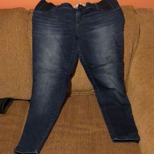 Maturity blue jeans -skinny leg